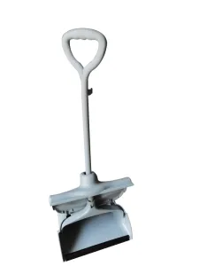 Совок-ловушка с крышкой, колесами и резинкой  БЕЗ щетки (Китай) ACG