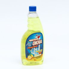 Средство Чистые Окна для мытья стекол Смен. блок Лимон 0,75 л, Золушка