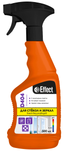 Средство для мытья стеклянных поверхностей DELTA 404 триггер 500 мл EFFECT