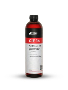 CiF 14 Acid Foam SiO2 Кислотное средство для ручной и бесконтактной мойки и автомобиля 500 мл 1/15