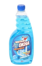 Средство Чистые Окна для мытья стекол Смен. блок Морская свежесть 0,75 л, Золушка