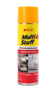 Очиститель многофункциональный пенный MULTI STUFF 650 мл, аромат "Лимон" ACG
