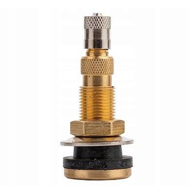 Вентиль бескамерный, 10 штук, L=26,5 миллиметров, диам. 15,7 миллиметров, TR-618A