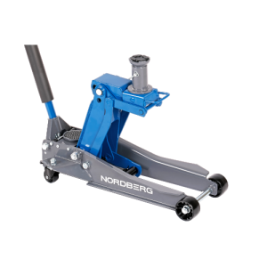 Домкрат подкатной N32025, с изменяемой высотой подхвата и регулируемой проставкой, г/п 2/3 тонны, NORDBERG