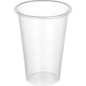 Стакан ПП 200 мл. прозрачный 100 шт./уп.  Бюджет 1/24