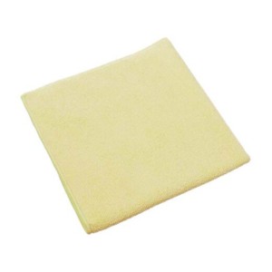 Салфетка МикроТафф Плюс 38x38 см желтая, для сухой и влажной уборки, 5 штук/упак., Vileda