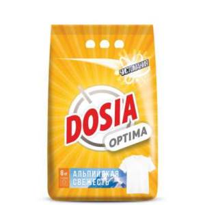Стиральный порошок DOSIA Альпийская Свежесть 6 кг Optima