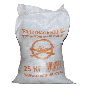Гранитная крошка (щебень) 2-мм, 25кг