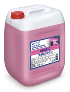 MAGIC ACG 20 кг. Средство для бесконтактной мойки (цветная розовая пена). Для автомоек самообслуживания, традиционных и роботомоек.
