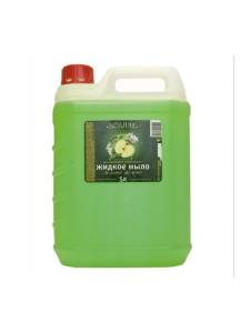 Мыло прозрачное жидкое Зеленое Яблоко 5 л ПЭТ, Зодиак