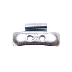 картинка 0225 FeD Груза набивные стальные для стальных дисков 25 г (уп. 100 шт),LUXOR