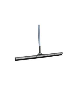 Сгон для пола ACG 45 см. стальной с рукояткой резина ЖЕСТКАЯ ЧЕРНАЯ