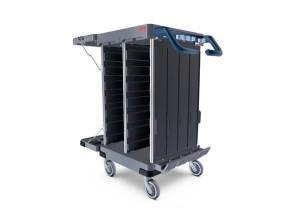 База колесная CXL 122,5x59,5x109,5 см для тележки Ориго 2, с большой секцией для хранения и складной секцией для мусора Vileda Professional