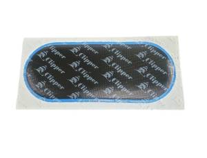 Набор заплат для ремонта камер на белой подложке ОВАЛ 20 шт, 58х140 мм, Clipper