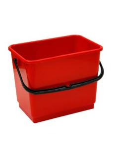 Ведро для тележек 4 л. ACG, красное
