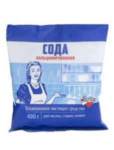 картинка Сода кальцинированная Золушка 400 гр. универсальное чистящее средство, Ч24-1