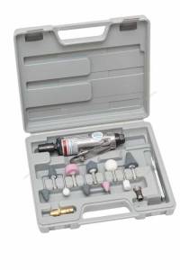 Пневмобормашинка NP3025K с комплектом насадок