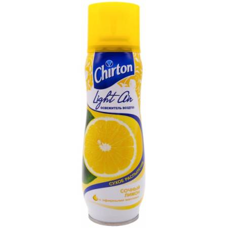 Освежитель воздуха CHIRTON Light Air Сочный Лимон «сухое» распыление 300мл