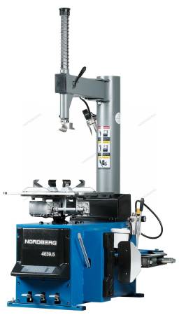 картинка Станок шиномонтажный (380 В) полуавтомат, двухскоростной, зажимы 13-26, синий, NORDBERG 