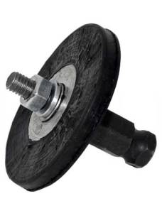 Щётка обрезиненная  75х6 мм, с быстросъёмом, Rossvik BR.75.Q.