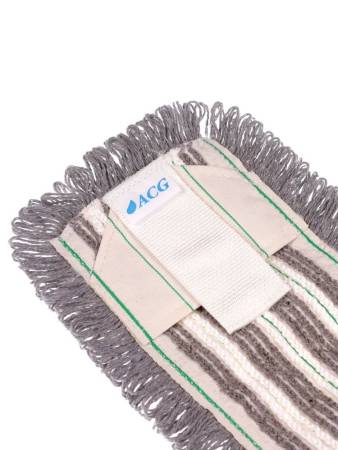 картинка МОП ACG плоский хлопок+микрофибра 50 см. ушки+кармашки ТАФТИНГ Эконом темный  (см. 1015209) 