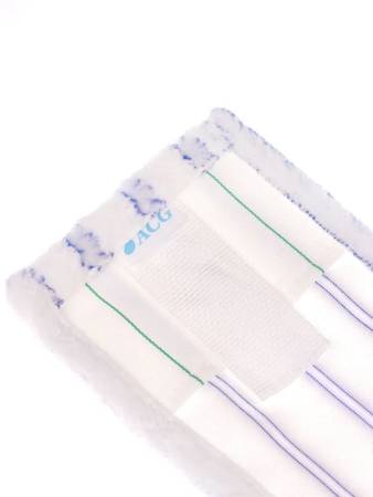 картинка МОП ACG плоский "Микрофибра" мягкий абразив 50 см., карман + ушки 