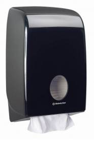 Диспенсер для бумажных полотенец в пачках Aquarius, чёрный, Kimberly-Clark,