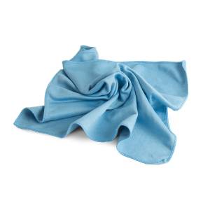Салфетка для стекол 40x40 см голубая, AuTech