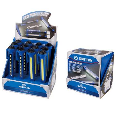 Набор фонарей в виде ручки, 12 предметов, AAAx3, KING TONY