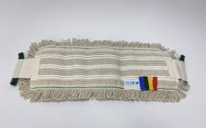 картинка насадки на швабру МОП плоский хлопок+микрофибра ТАФТИНГ 40 см Т-стропа под Vileda ACG