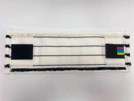 картинка МОП ACG плоский "Микрофибра" жесткий абразив 50 см., карман + ушки 