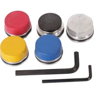 Набор цветных насадок на пневмомолоток LPH-007 5 шт, Clipper