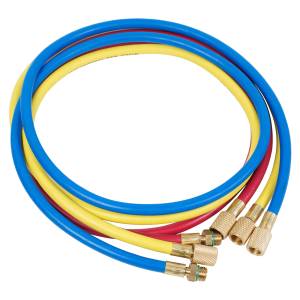 Шланг заправочный 0.9 м для фреона R134a,(3 шт)