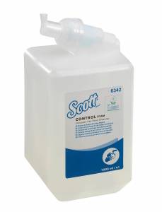 картинка Мыло жидкое пенное в кассетах Scott Control для частого исп., 1 л,  6 шт Kimberly-Clark