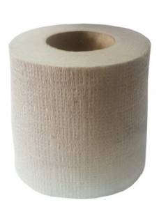 Бумага туалетная ACG 1 сл., высота рулона 9,5 см,100 г, серая макул. без амбалажа Эконом, (24 рул)