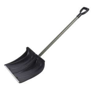 Лопата радиусн."СПРИНТ ЛЕДО" 500х375 мм пласт.с облегченным  металл. черенком и Y руч.