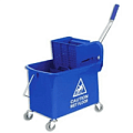 Тележки уборочные - ведра с отжимом на колесах