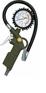 Пистолет подкачки с манометром, 6 Бар, механический манометр, AT.GM.1.