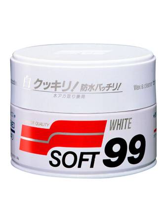 Защитный полироль для кузова автомобилей светлого цвета Soft Wax Soft99, 300 гр. 00020