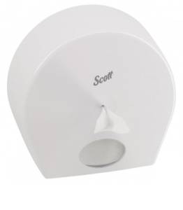 Диспенсер для туалет. бумаги в рул. с цент. под. Aquarius Scott Controll, бел., Kimberly-Clark,