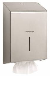 Диспенсер для бумажных полотенец в пачках, сталь 2 мм, Kimberly-Clark,