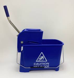 картинка Тележка - ведро ACG 20 л., двойное с отжимом, синие