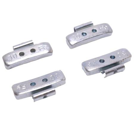 картинка 0230 FeD Груза набивные стальные для стальных дисков 30 г (уп. 100 шт), LUXOR 