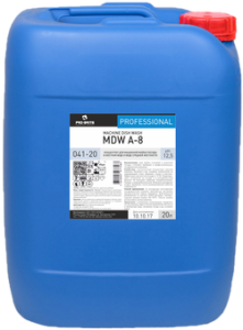 Концентрат для маш. мойки посуды (жесткость воды 4-12°Ж) MDW A-8, 20 л, PRO-BRITE