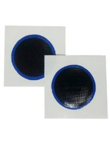 картинка Заплата (латка) универсальная для ремонта камер, горячая и холодная вулканизация, B632, 32 мм, Clipper 100 штук в упаковке 