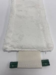 картинка насадки на швабру Насадка для швабры МОП плоский Микрофибра 42х14см. крепление ушки под Veleda