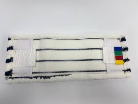 картинка МОП ACG плоский "Микрофибра" жесткий абразив 40 см., карман + ушки 