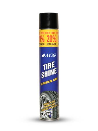 картинка Чернитель шин TIRE SHINE 750 мл ACG  средство для шин