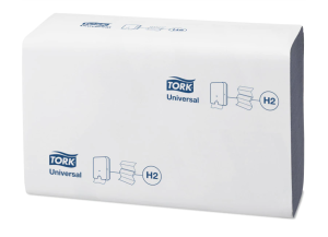 Полотенца листовые слож. Z, 23х23 см, 250 л, 1 слой, макулатура, Universal, (20 пачек) Tellus (Tork)