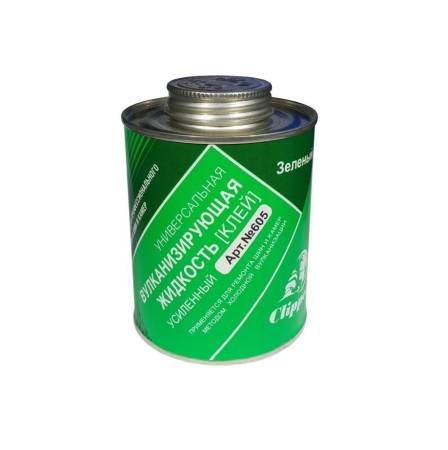 Клей усиленный зеленый для холодной вулканизации 500 мл, Clipper